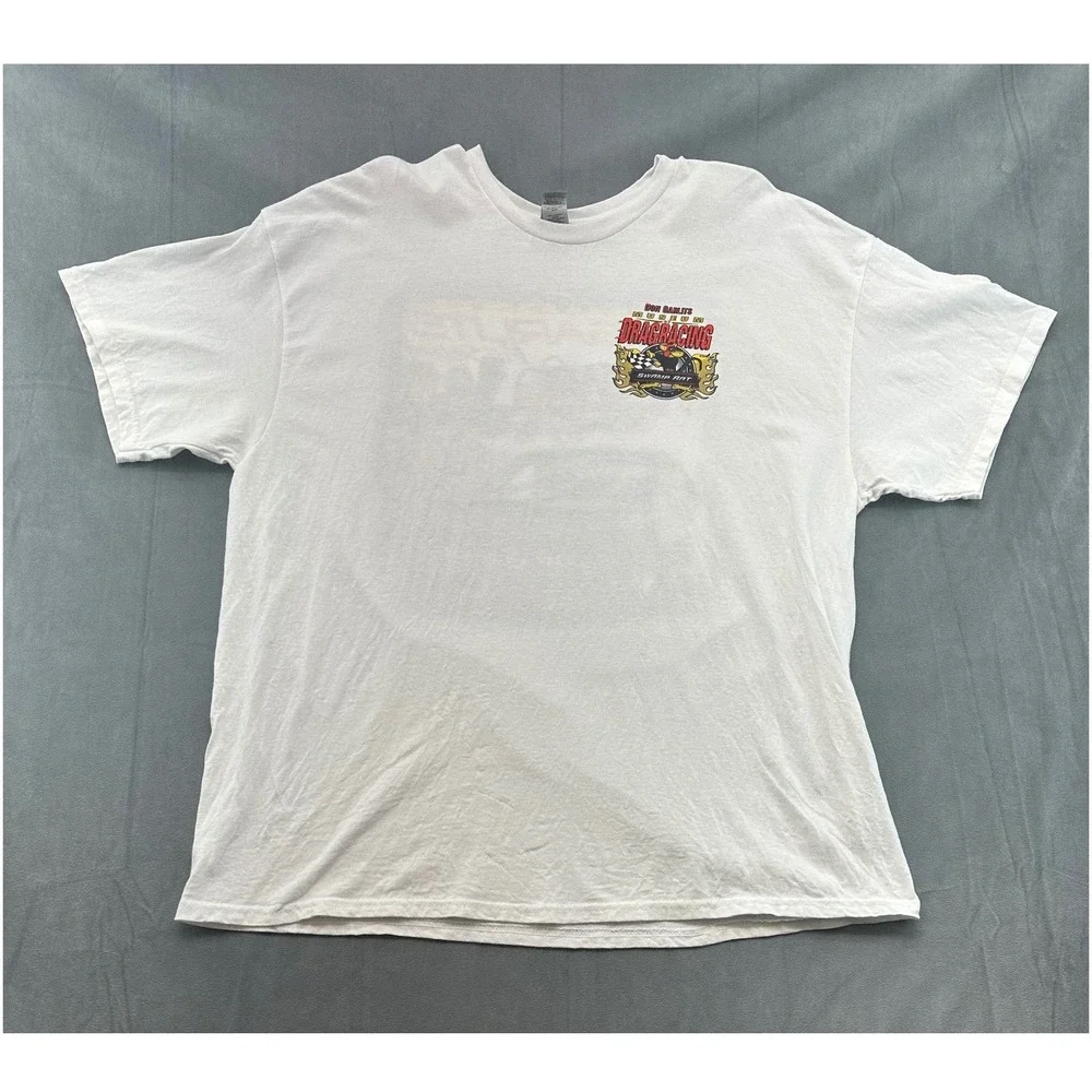 Gildan Big Daddy Don Garlits Museum Drag Racing White TShirt Mens 2XL - Picture 2 of 9